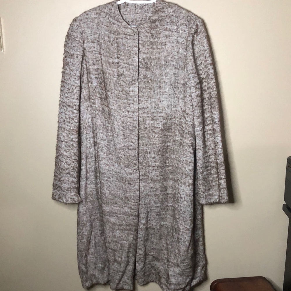 Dosa yak wool long dress jacket